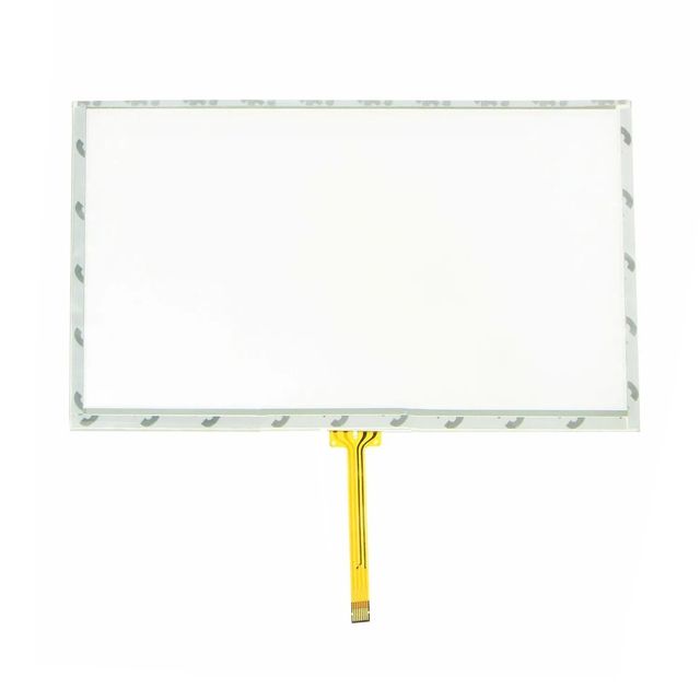 6.1 Inch Capacitive Touchscreen Glass Digitizer with 5-Point Touch and 4096x4096 Resolution for Camry Prius 12-19 Radio