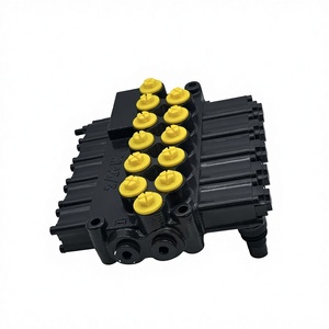 Vanne hydraulique multi-directionnelle haute performance M45-5, 5 sections pour excavatrice et grue - Product Image 6