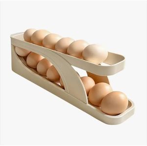 กล่องเก็บไข่พลาสติกแบบม้วนสำหรับตู้เย็น - Product Image 4