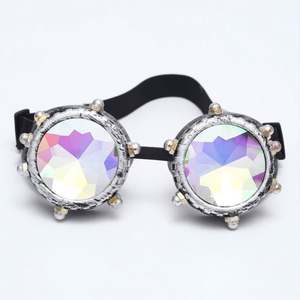 Gafas Steampunk Caleidoscopio de Moda, Unisex, Vintage, para Cosplay, Coloridas, Punk, con Logotipo Personalizado, Venta al Por Mayor - Product Image 6