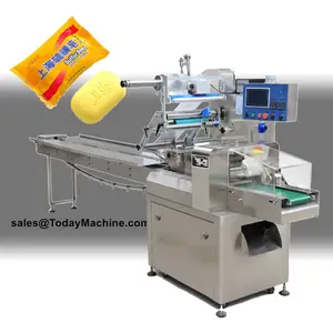 Food Candy Bread Bakery Cookies Biscuit Vegetables Flow Wrapping Packing Machine