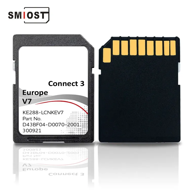 V7 NISSAN CONNECT 3 Cid inscriptible personnalisable Clone Nissan Sd Qashqai Navi Card