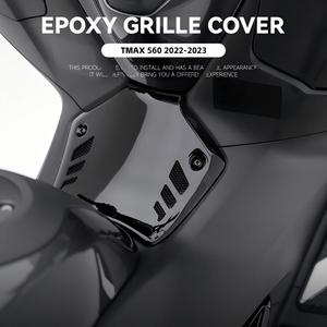 Accessoires de modification de moto pour <span class=keywords><strong>TMAX</strong></span> 560 2020-2023, couvercle de protection décoratif du réservoir de carburant, noir <span class=keywords><strong>gris</strong></span> - Product Image 5