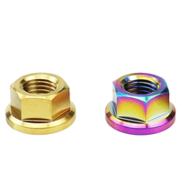Écrou à bride hexagonale M10 DIN 6923 en acier au carbone poli, dentelé, verrouillable, anti-vibration, haute résistance à la traction pour les secteurs de la santé et de l'exploitation minière