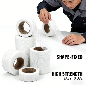 Selfadhesive Fiberglass Mesh Tape Anticrack Fiberglasscloth Interior Wall Mesh for Puttying Anti-crack Mesh Tape Fiberglass Mesh - Product Image 5