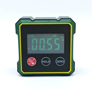 DEWEN Высокое качество DIY класс цифровой инструмент для измерения угла красный лазерный литиевый аккумулятор электронный самовыравнивающийся инклинометр - Product Image 1