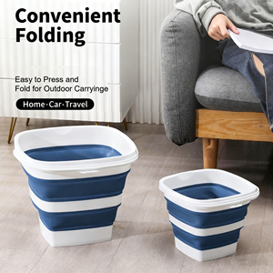 접이식 작은 양동이 다용도 물 공급 세차 정원 청소 야외 활동 - Product Image 2