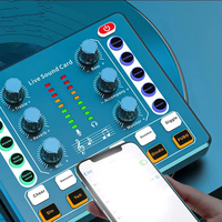 Carte son et interface audio OEM M8 Live avec effets de mixage DJ et changeur de voix stéréo