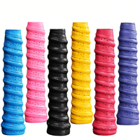 Cinta de Agarre para Raqueta de Bádminton, Antideslizante, Portátil, de PU, con Absorción de Impactos, Diseño Duradero para Tenis y Squash