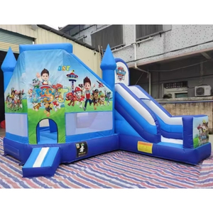 Château gonflable à bas prix, château de saut, toboggan gonflable Paw Patrols, combo à vendre, 1 pièce, unisexe, pour jardin ensoleillé - Product Image 1