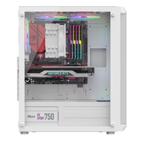 AntarcChill Hot Sale Factory Custom Computer Gaming ATX Cases Towers Tempered Glass Cabinet for Desktop Game PC Case