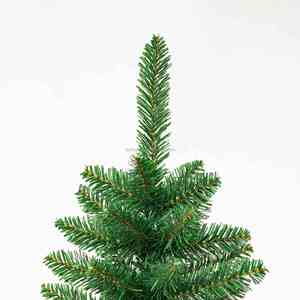 Árbol de Navidad Artificial de PVC, 1.2m, 1.5m, 1.8m, 2.1m, Verde, con Hojas Puntiagudas, para Decoración Navideña - Product Image 3