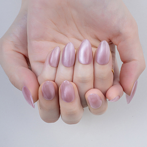 <span class=keywords><strong>Faux</strong></span> <span class=keywords><strong>ongles</strong></span> multicolores en forme d'œil de chat, amande, faits à la main, 10 pièces, de haute qualité, réutilisables, avec de la colle, vente en gros - Product Image 6