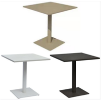 XY Best's Matériau épaissi amélioré Petite taille Table carrée Meilleure vente Meubles de salle à manger en plein air pour les loisirs Cour Jardin