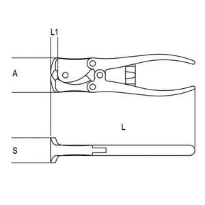 BETA - 010920310 Toggle lever assisted end cutting nippers (multi-pack) - EAN 8014230176338 <b>PLIERS</b> AND CUTTERS DIAGONAL CUTTERS - Product Image 2