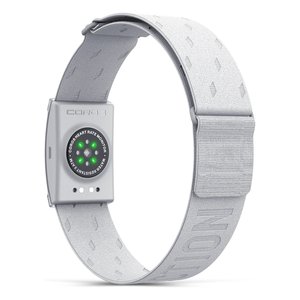 Moniteur de fréquence cardiaque Coros gris rechargeable Bluetooth résistant à l'eau 3 ATM, bracelet de suivi d'activité physique - Product Image 1