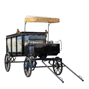2026 Coche Fúnebre Clásico Personalizado Económico de Alta Calidad, Remolque Eléctrico para Caballos, Fúnebre Vintage en Venta - Product Image 1