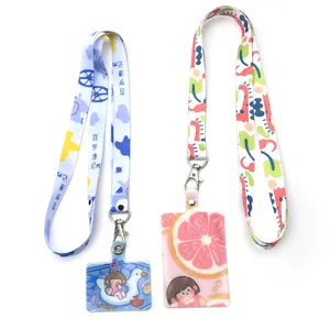 Lanyard Vendors Small Quantity Keychain Neck Strap Wholesale Customized Sublimation Printed ID Card Holder Cell Phone Lanyards