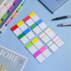 Translucent Waterproof PET <b>Label</b> Fluorescent Self-Adhesive Paste Stickers Student Back-to-School Essentials Memo 8.8x5.8cm - Product Image 6