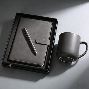Coffret Cadeau Professionnel Personnalisable – Finition Lisse et Élégante – Ensemble Carnet et Stylo Fait Main avec Impression UV - Product Image 6