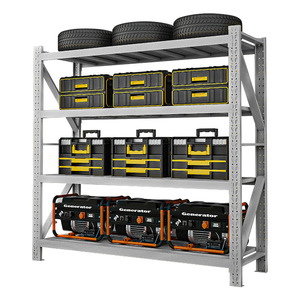 Tuochen Storage Rack Heavy Duty <b>Metal</b> Shelving <b>Unit</b> For Warehouse Garage Storage Organization 4 Tier Industrial Steel <b>Shelf</b> - Product Image 4