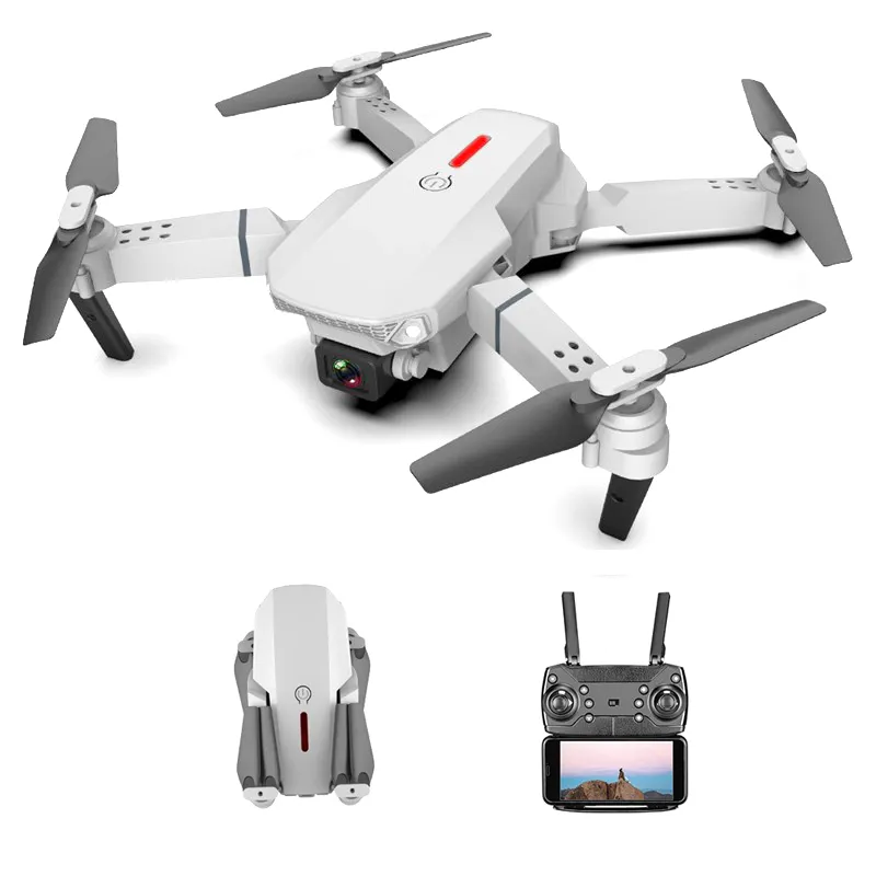 LS-E525 קטן 4K Drone WiFi FPV מזלט RC quadcopter מיני Dron מטוסי צילום מל "טים עם מצלמה כפולה