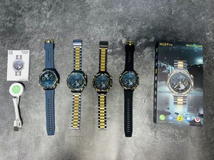 Reloj Inteligente Wi8Pro <span class=keywords><strong>con</strong></span> Pantalla HD IPS de 1.62 Pulgadas, Resistente al Agua IP68, <span class=keywords><strong>Llamadas</strong></span> por Bluetooth, Monitor de Frecuencia Cardíaca y Sueño para Hombre - Product Image 3