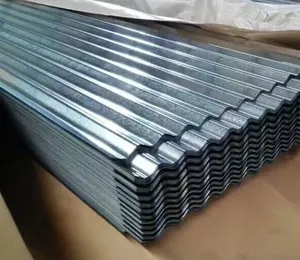 Galvalume / Aluzinc / color prepintado recubierto lamina de acero corrugado para techos de la fabrica de China