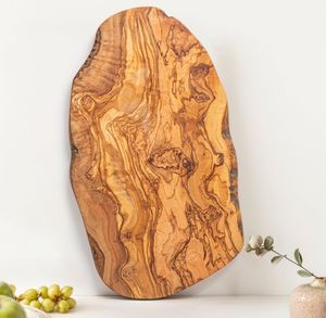 Planche à charcuterie en bois d'olivier rustique faite à la main en gros <span class=keywords><strong>Plateau</strong></span> de service de cuisine pour planches à découper - Product Image 5