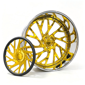 Cerchi in Lega Forgiati Personalizzati 24-26 Pollici 5x127 5x120.65 per Chevy C10 Impala Cutlass <span class=keywords><strong>Monte</strong></span> <span class=keywords><strong>Carlo</strong></span> Auto Americane Classiche Personalizzate - Product Image 4