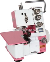 Machine à coudre surjeteuse automatique mini JUKKY FN2-4D, 1200 tours/minute, électrique, pour usage domestique, pour la confection de vêtements