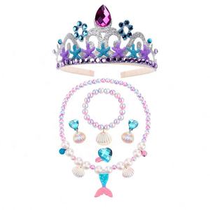 Nouvelle Arrivée 2026 ODM OEM Tenue de Sirène pour Enfants Ensemble de Vêtements Mignons 2 Pièces pour Filles Costumes de Cosplay <span class=keywords><strong>Ariel</strong></span> - Product Image 5