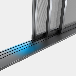 Ventana de Casa con Doble Acristalamiento y Buena Ventilación, Perfil de Aleación de Aluminio con Rotura de Puente Térmico, Apertura Horizontal, Ventanas Corredizas Flotantes - Product Image 3