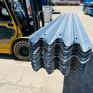 <strong>Armco</strong> Zinc Steel Highway <strong>Guardrail</strong> GS2/GS4 W Beam with Box Spacer Diamond Grade Reflective CE Certified - Product Image 2
