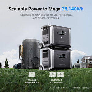 สถานีพลังงานสำรองคุณภาพสูง 3000W 3430Wh ความจุสูง พร้อมระบบควบคุม MPPT แบตเตอรี่สำหรับชาร์จพลังงานแสงอาทิตย์ในรถยนต์-ขนาดใหญ่พิเศษ DBS3500 Li - Product Image 4