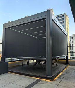 Tenda da Esterno Impermeabile e Antivento con Sistema Ziptrack, Schermo Motorizzato per Patio, Tende Parasole per Pergola - Product Image 2