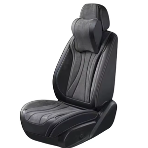 Coprisedile Universale <span class=keywords><strong>in</strong></span> Pelle per <span class=keywords><strong>Auto</strong></span> Quattro Stagioni con Cuscino Anteriore <span class=keywords><strong>in</strong></span> <span class=keywords><strong>Cotone</strong></span> - Product Image 2