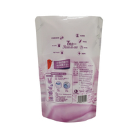 Détergent à lessive liquide debout personnalisé savon antiseptique pour le lavage des mains avec pochette de recharge sac en papier d'aluminium