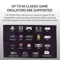 Decodificador de televisión de alta definición G11 Pro, consola de juegos, sistema dual, Android 9,0, juego inalámbrico para el hogar para PSP