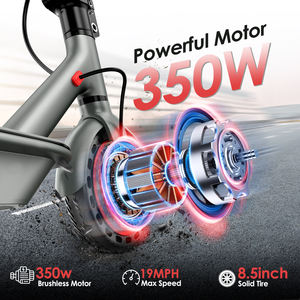 Scooter Eléctrico Plegable en Existencia en la UE, Dropshipping, para Adultos, 36V, Alcance de 25 km, 25 km/h, Motocicleta Eléctrica - Product Image 4