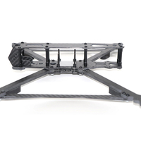 Cadre de Drone FPV pour MARK 4 V2 3K Rack de type H en Fiber de carbone 7 "295mm Empattement 7 pouces UAV Kit de pièces de rechange Accessoires pour MARK4