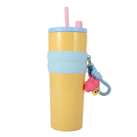 Mug à café isotherme classique personnalisé en acier inoxydable avec couvercle et poignée, double paroi sous vide, anti-fuite, pour le camping et les boissons froides