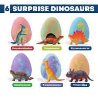 Bombes de bain moussantes bio en forme d'œuf de dinosaure avec jouets à l'intérieur pour enfants – Coffret de luxe pour le soin de la peau – Vente en gros