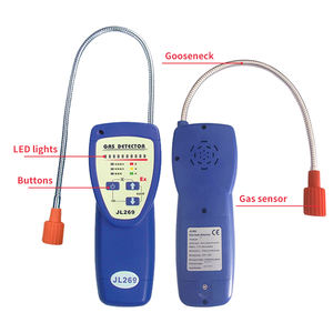 JL269 Offre Spéciale détecteur de fuite portable de gaz méthane CH4 certifié CE détecteur de gaz inflammable portable à col de cygne en matériau ABS - Product Image 5