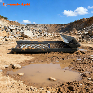 टिकाऊ सोने की रिकवरी पोर्टेबल गोल्ड वॉश मशीन 5 टन/घंटे मोबाइल गोल्ड वॉश प्लांट पारा-रिवरबेड खनन के लिए - Product Image 5
