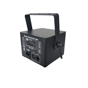 APP 3W RGB lazer ışık şeridi beyaz yeşil alüminyum gövde DMX512 animasyon Graffiti metin kontrolü sahne partileri için DJ geceleri - Product Image 3