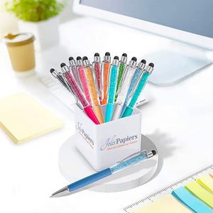 Crystal Stylus <b>Ballpoint</b> <b>Pen</b>, 2-in-1 Touch Screen <b>Pen</b> with Rhinestone Decoration for Girls, Students & Gifts - Product Image 6