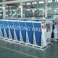 Refroidisseur d'air sec industriel YKF Outdoor 200Kw-500Kw, échangeur de chaleur à tubes à ailettes, haute efficacité, refroidisseur sec à liquide de type V
