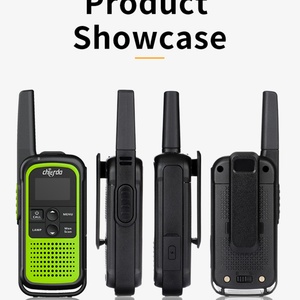 Walkie Talkie Analógico Chierda JV01, Resistente al Agua IPX6, UHF, Potencia de Salida de 5W, Sin Hielo, PMR 446, Llamadas Bidireccionales, Color Negro - Product Image 3