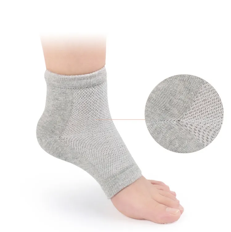 Gel écologique talons manches hydratant bout ouvert talons secs craquelés traitement soins des pieds Spa Gel chaussettes